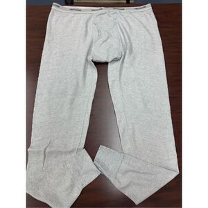 Fruit of the Loom Grey Long John Mens Long Pants Size X-Large